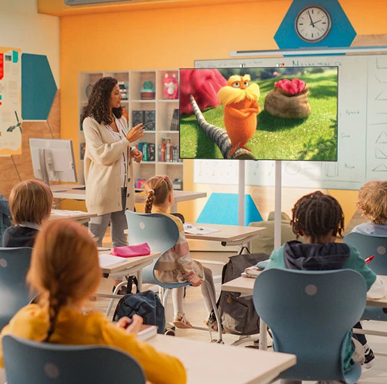 Create a more dynamic and immersive educational experience using movies.